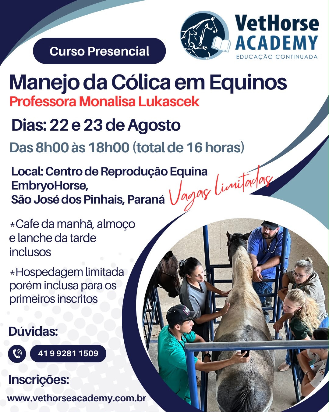 Manejo da Cólica em Equinos 